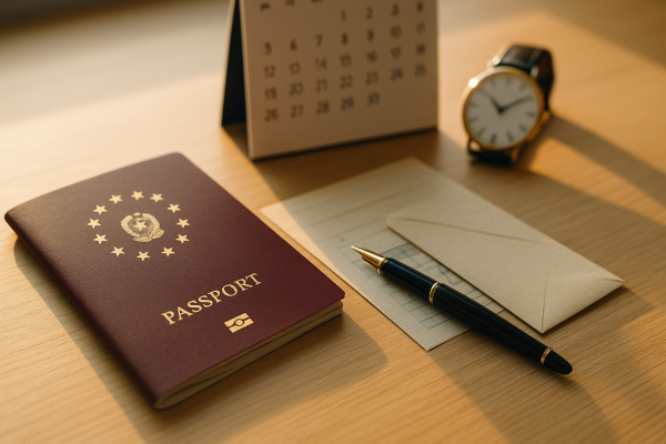 Agendamento de Passaporte Europeu